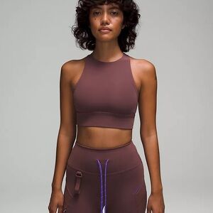 Lululemon Energy High-Neck Longline Tough Bra *Medium Support, B–D Cups SIZE 6